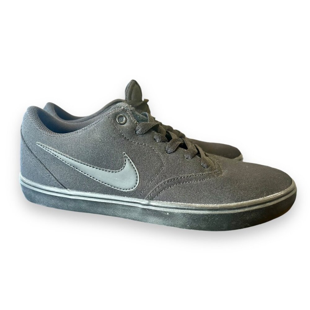 Nike SB Check Solarsoft Black Sneakers casual skateboarding low top